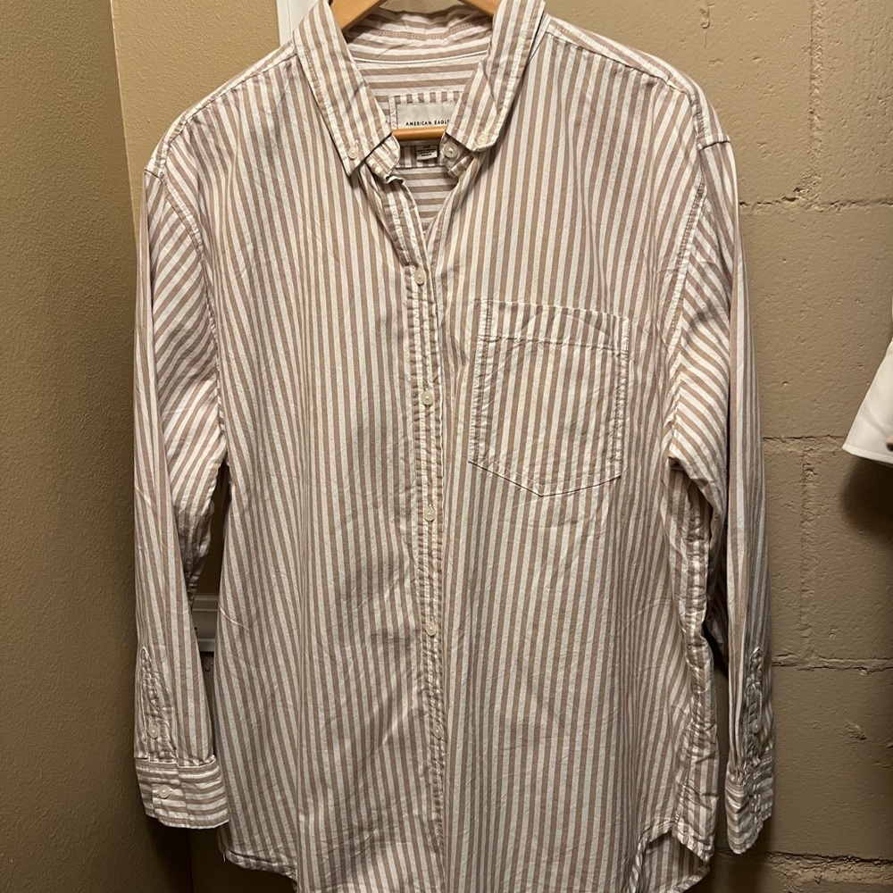 American Eagle Oversized Button Down - image 1